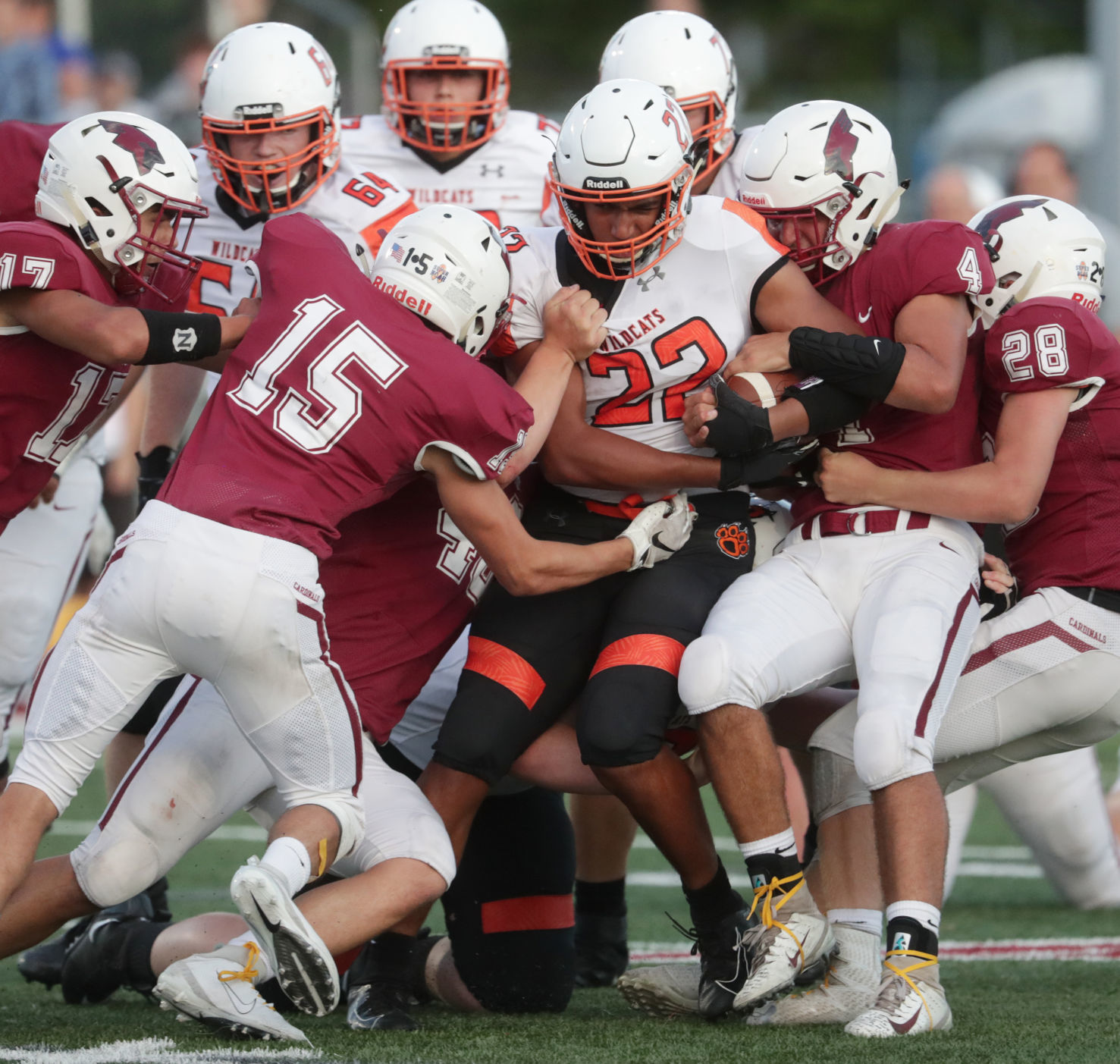 Middleton vs Verona Big Eight Conference football game